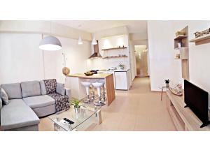 Kuchyňa alebo kuchynka v ubytovaní apus apartments