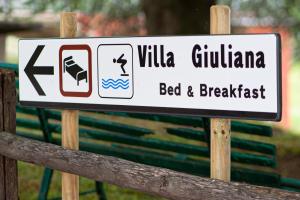 Villa Giuliana B&B tanúsítványa, márkajelzése vagy díja