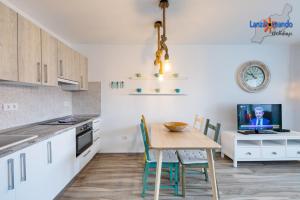 Kuchnia lub aneks kuchenny w obiekcie Vivienda Vacacional Buganvillas