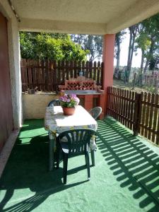 Μπαλκόνι ή βεράντα στο Villa Baronia Azienda Agricola Marco Mautone