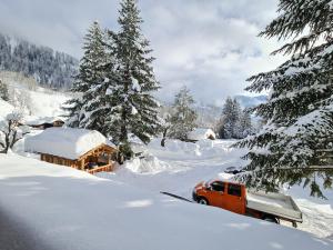 Camping Gasthof Zirknitzer during the winter
