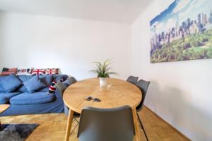 Część wypoczynkowa w obiekcie Naschmarkt Premium Apartment in "Your Vienna"