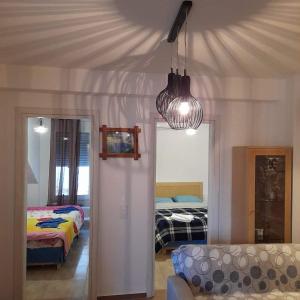 Posteľ alebo postele v izbe v ubytovaní Klaidis house