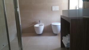 Salle de bains dans l'établissement Lecco centro - casa indipendente