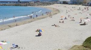 A beach at or near Az apartmant