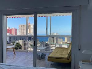 Balkón alebo terasa v ubytovaní Apartamento Gemelos 15 10 by Gestaltur