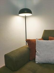Posezení v ubytování Green City Point Apartment