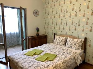 
Кровать или кровати в номере Apartments Provans
