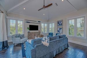 Televiisor ja/või meelelahutuskeskus majutusasutuses Casa Amiga by Beach Retreats