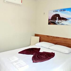 Een bed of bedden in een kamer bij CASA BRANCA - Jijoca de Jericoacoara