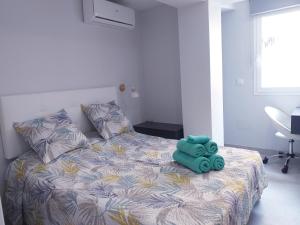 Posteľ alebo postele v izbe v ubytovaní Rentaly Holidays Apartamento Natura Mar Almería