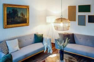 Posedenie v ubytovaní Apartment Aussee- Beletage Salzherrenhof- Küche, WLAN, Netflix