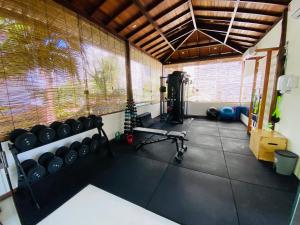 Фитнес център и/или фитнес съоражения в Dreamland Bungalows - Taipú de Fora - Barra Grande