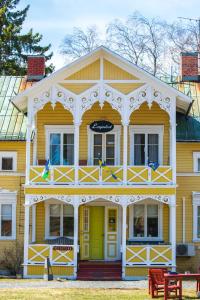 Budova, kde se bed and breakfast nachází