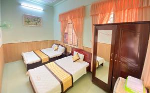 Giường trong phòng chung tại Lime Hostel - Ninh Kieu Center