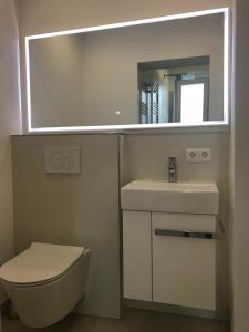 Ein Badezimmer in der Unterkunft Ferienwohnung Dublin