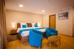 Gistola Hotel Mestia客房内的一张或多张床位