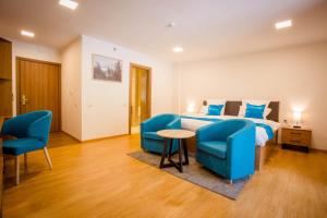 Gistola Hotel Mestia的休息区