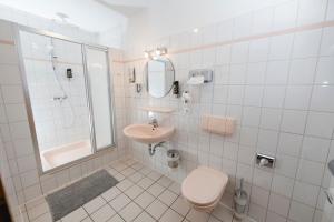 Koupelna v ubytování Zum Alten Fährhaus - Bed & Breakfast