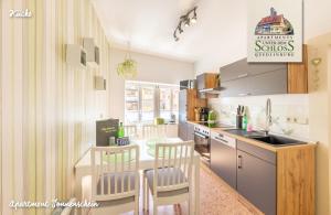 Køkken eller tekøkken på Apartments Unter Dem Schloß