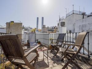 Balkón alebo terasa v ubytovaní Fantástico duplex 2 terrazas 3 habitaciones 2 baños