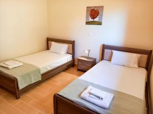 Posteľ alebo postele v izbe v ubytovaní Villa Bruno