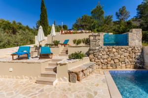 The swimming pool at or close to Holiday Home Likva - Sutivan - Island of Brač