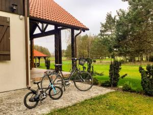 Jízda na kole v ubytování Przytulisko Stara Kiszewa nebo okolí