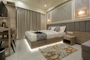 Area soggiorno di Hotel Elysian Residency