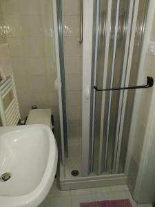 Phòng tắm tại Albergo Cavour SELF CHECK-IN