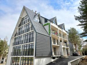 Budova, v ktorej sa apartmán nachádza