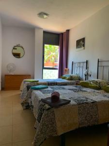 A bed or beds in a room at Apartment Santa Cristina