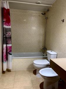 A bathroom at Apartment Santa Cristina
