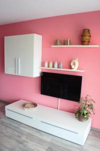 Η κουζίνα ή μικρή κουζίνα στο Ferienwohnung Schwarzkollm