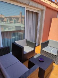 Posedenie v ubytovaní Apartamentos Puerto O Grove