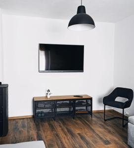 TV a/nebo společenská místnost v ubytování Modern family apartment ZARA