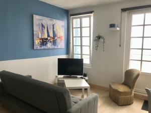 Μια τηλεόραση ή/και κέντρο ψυχαγωγίας στο Villa Le Grand Large