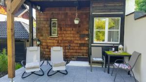 Patio nebo venkovní prostory v ubytování Ferienwohnung Lattenberg