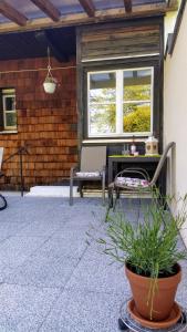 Patio nebo venkovní prostory v ubytování Ferienwohnung Lattenberg