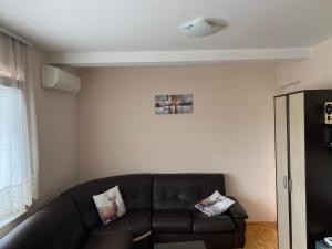 Χώρος καθιστικού στο Apartman centar