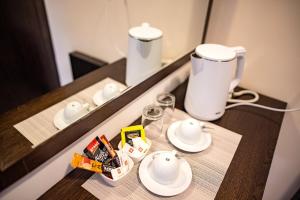 Удобства за правене на кафе и чай в Pleasure Čair apartments