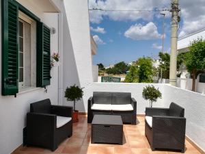 Posezení v ubytování Casa Rosa