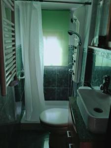 Koupelna v ubytování La Casita del Horreo