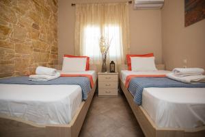 Postel nebo postele na pokoji v ubytování Villa Vergia