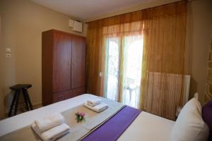 Postel nebo postele na pokoji v ubytování Villa Vergia