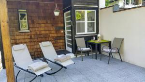 Posezení v ubytování Ferienwohnung Lattenberg