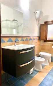 A bathroom at Villa Chiara