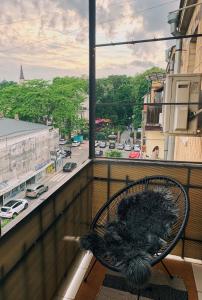 Балкон або тераса в City Garden Apartments є інтернет без світла