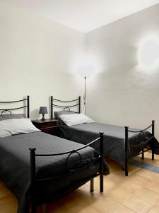 A bed or beds in a room at Villa Chiara