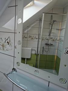 Ένα μπάνιο στο Molnár Apartment